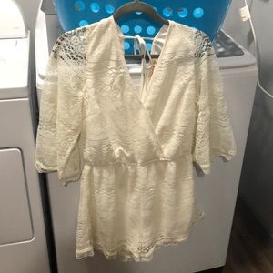 Band of Gypsies tie back size large romper.